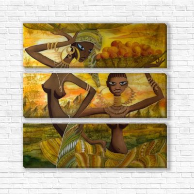 модульные картины Африканские мотивы