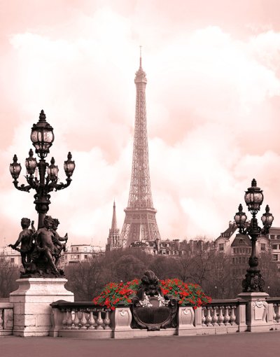 фотообои Парижские фонари