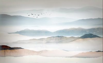 фотообои Туманные горы 2