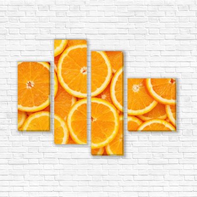 модульные картины Апельсин